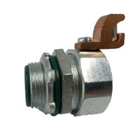 Liquidtight Straight Connector Insulated with Ground Lug Liquidtight Straight Connector Insulated with Ground Lug