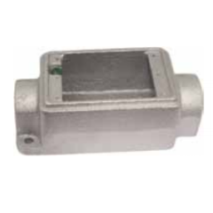 ACP FDC50A; 1G ALUM FD BOX 2 HUB 1/2IN