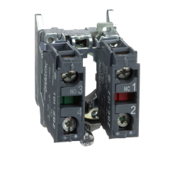 SQ D ZB4BZ105; CONTACT BLOCK 1N\O-1 N\C