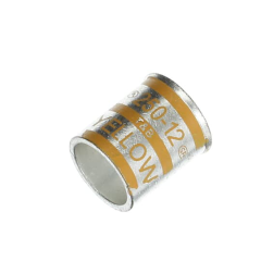 BLKBRN 54650; 2AWG YEL COP CRIMP CONN