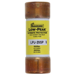 BUSS LPJ-25SP; 25A 600V LP TD FUSE