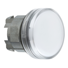 SQ D ZB4BV01; WHITE PILOT LIGHT HEAD