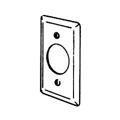 APP 2539; RAISED SGL RCPT CVR