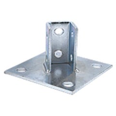 ACP B280; POST BASE SGL CHAN 4 HOLE STD