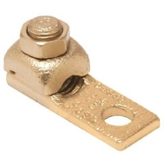 BURNDY QB4C; 4AWG COP 1H TERM LUG