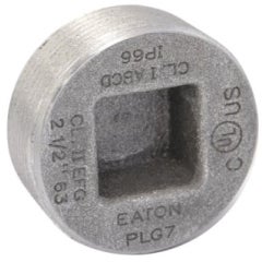 CRS-H PLG4-SA; 1-1/4 IN AL RECESS PLUG