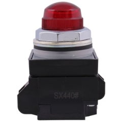GE CR104PLG82R; 120V INDICATOR LGHT RED