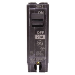 GE THQL1120; 1P 20A 120V PLUG-IN CB