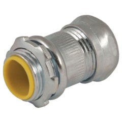 RACO 2964; 3-1/2 STL INS CMP EMTCONN