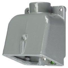 HUBBELL BB301W; 1W BACK BOX W/1IN HUB