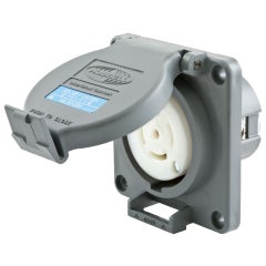 HUBBELL HBL2810SW; LKG RCPT-NMA L21-30R
