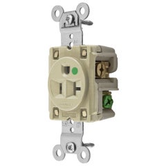 HUBBELL HBL8310I; SGL RCPT NEMA5-20R