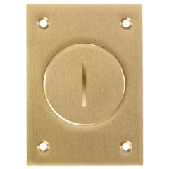 HUBBELL S2825; SGL RECT BOX CVR