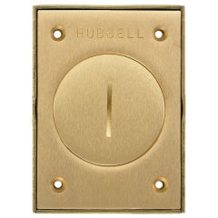 HUBBELL S3425; 2-3/8 SGL BOX CVR