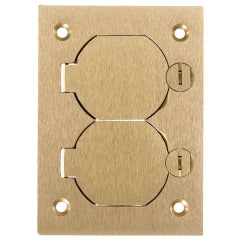 HUBBELL S3825; DPLX FLAP BOX CVR