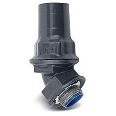 O-CAL ST3/490-G; 3/4 IN 90D GRAY PVC CTD