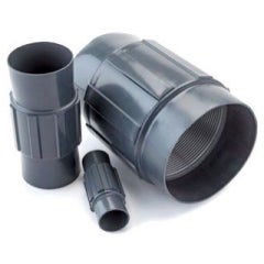 KOR KAP CPLG-1/2; 1/2 IN GRAY PVC CTD CP