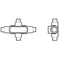 KOR KAP X18; 1/2 IN GRAY PVC CTD FORM 8