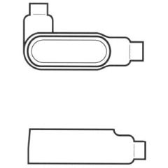 ROBROY LL39; 1 IN AL MARK 9 LL FITTING