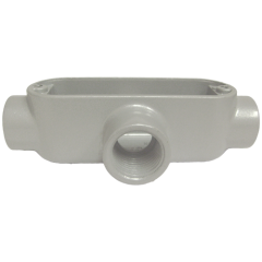 ACP T150A; 1-1/2 IN ALUM T CONDUIT BODY