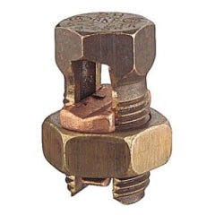 BLKBRN 10H; 1/0 CU SPLIT BOLT