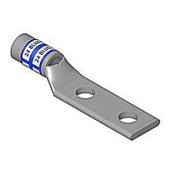 BLKBRN 54210; 2/0AWG BLK 2H COP LUG