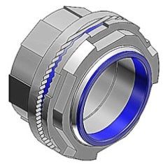 T&B H125-TB; 1-1/4 IN ZINC COND HUB