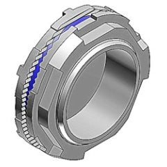 T&B H200CAP; 2 IN ZINC BULLET HUB CAPOFF