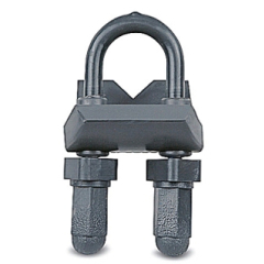 O-CAL RA2-G; 2 IN RIGHT ANGLE CLAMP GRAY
