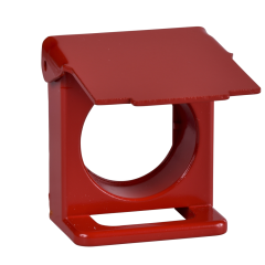 SQ D ZB4BZ64; PADLOCK ATTACHMENT RED