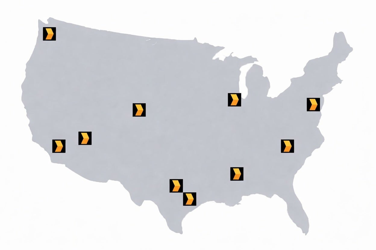 Distribution Center Locations Distribution Center Locations